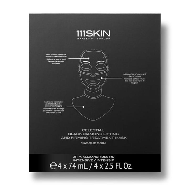 Celestial Black Diamond Lifting & Firming Treatment Mask-Box Of 4